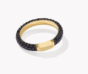Kendra Scott Emery Band in Black Crystal