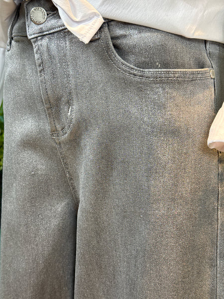 Esqualo Trouser Straight Metallic Jean