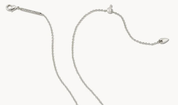 Kendra Scott Silver Grayson Pendant in Dichroic Glass
