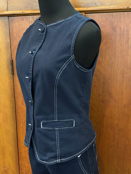FDJ Button Front Vest
