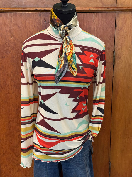 Double D Ranch Benito Sheer Long Sleeve Tee