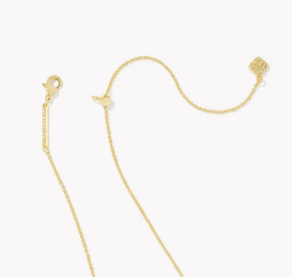 Kendra Scott Candy Cane Pendant in Gold