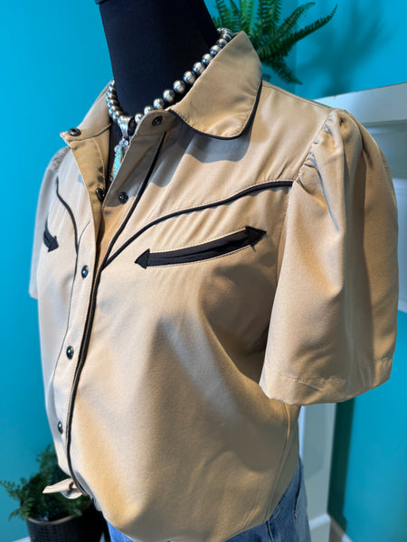 Howdy Hanny The Pearl Snap Button Shirt