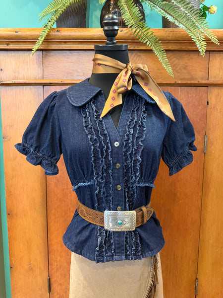 The Ruffle Short Sleeve Shirt