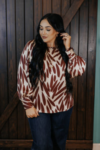 Lysse Naila Raglan Neckline Detail Blouse