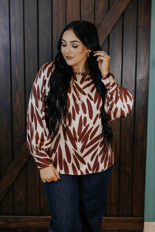 Lysse Naila Raglan Neckline Detail Blouse