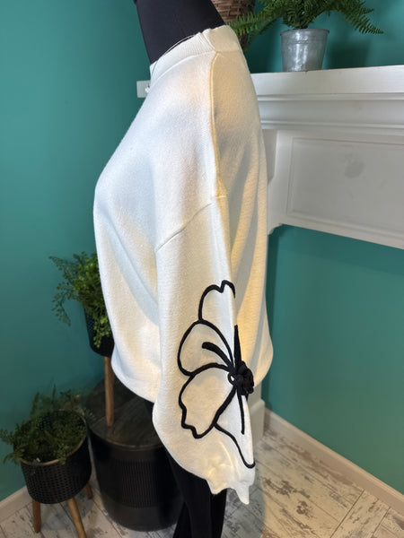 Esqualo Flower Patch Sweater