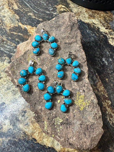 Jr National Turquoise Naja Pendant
