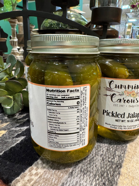 Cummings Carousel’s Pickled Jalapeños