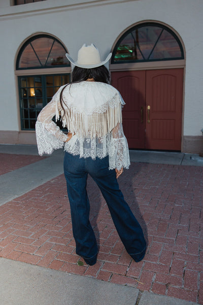 Fringe Fever Suede Collar