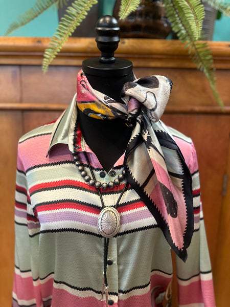 Double D Ranch Round Top Serape Blouse