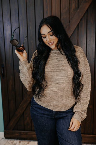 Esqualo Lurex Oversized Sweater