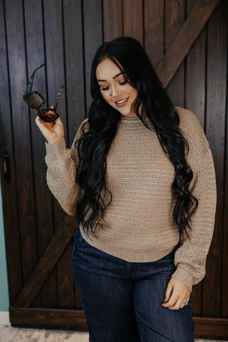 Esqualo Lurex Oversized Sweater