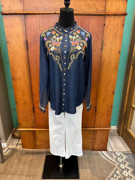 Johnny Waffle Neck Shirt