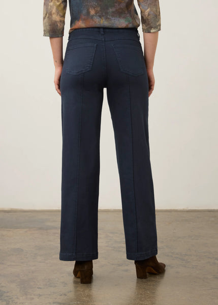 Olivia Wide Leg in Blueberry