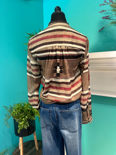 Tasha Polizzi Drew Blouse