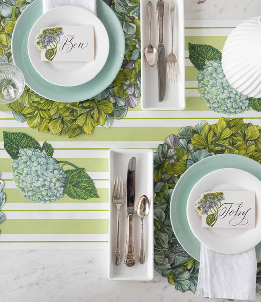 Hester & Cook Die-Cut Hydrangea Placemat