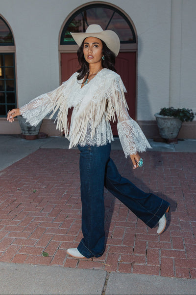 Fringe Fever Suede Collar