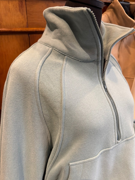 Dove Funnel Neck Half-Zip