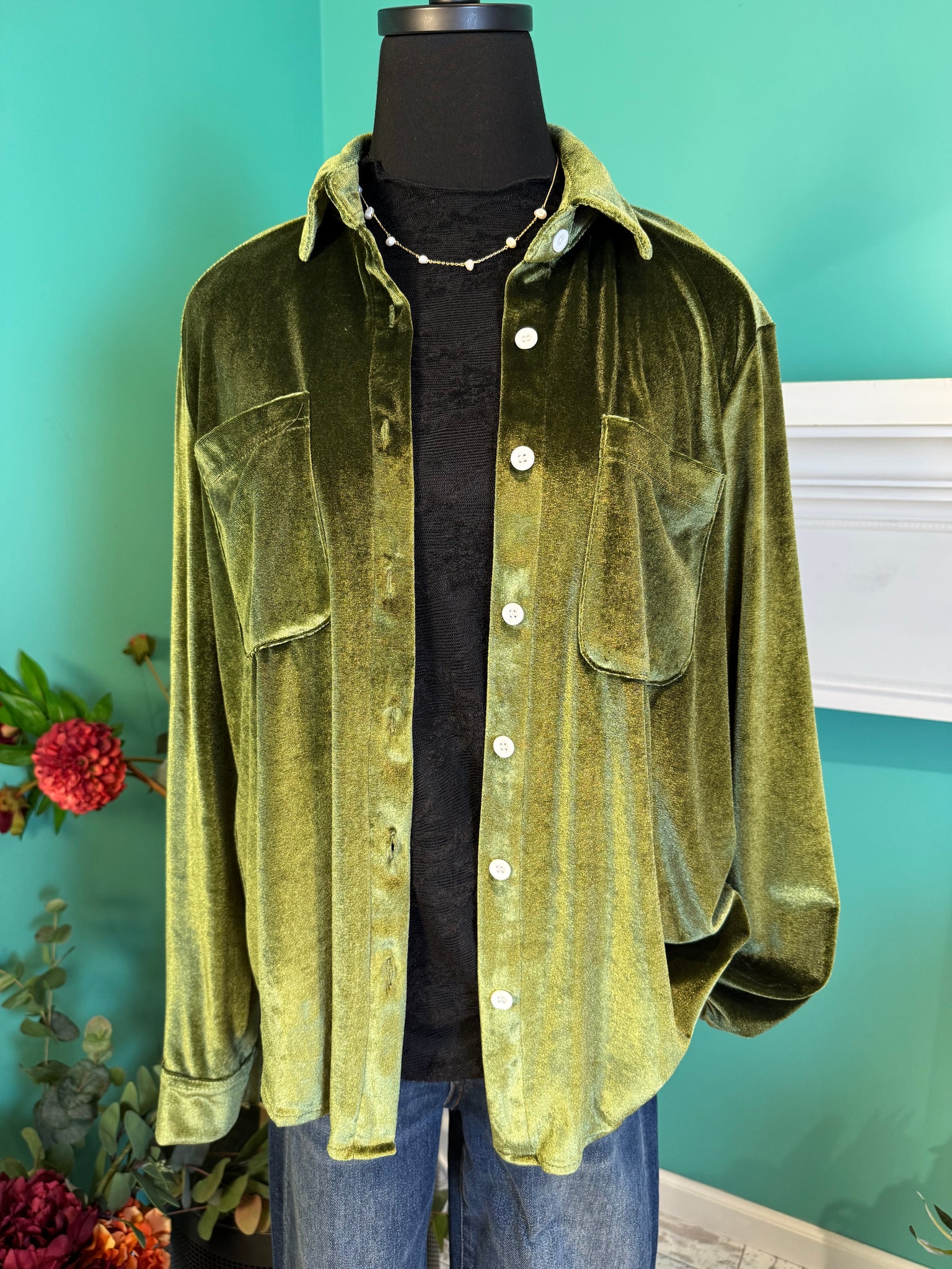 Classic Velvet Work Shirt