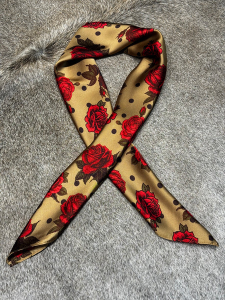 Honeysuckle Rose WildRag Scarf