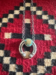 Braided Naja with Turquoise Necklace