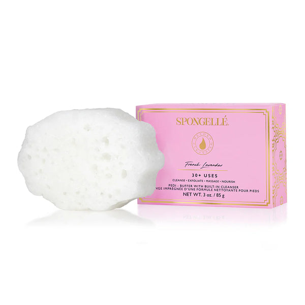 Spongelle Pedi Buffer in French Lavender