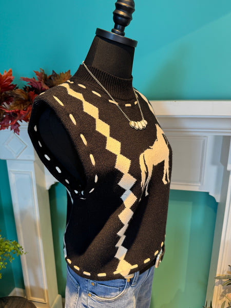 THML Horse Vest Sleeveless