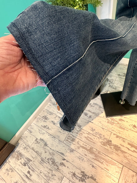 FDJ Olivia Wide Leg Ankle Jean