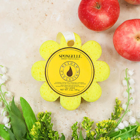 Spongelle Wild Flower Soap Sponge in Sweet Patchouli