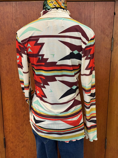 Double D Ranch Benito Sheer Long Sleeve Tee