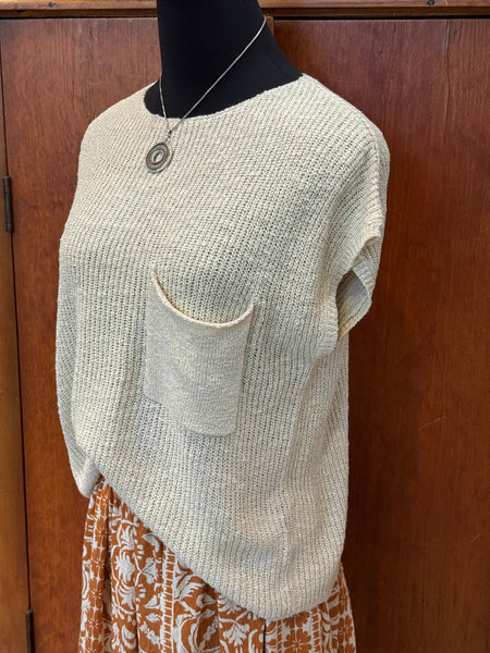 Boxy Dolman Knit Sweater