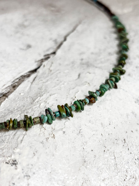 Mini Chip Turquoise Necklace