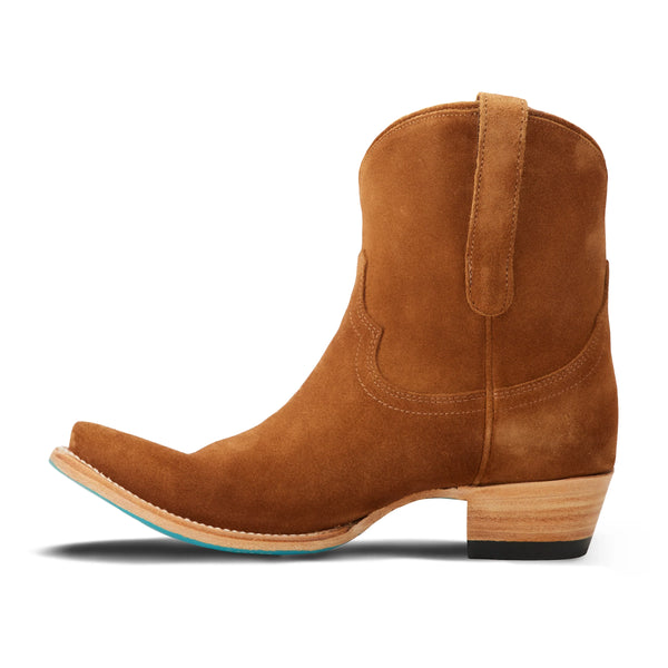 Lane Boots Emma Jane Bootie Toffee Suede