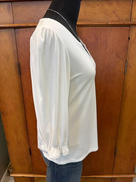 Liverpool Notch Knit Tee