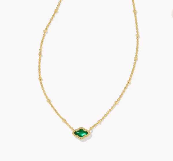 Kendra Scott Mini Abbie Pendant in Gold