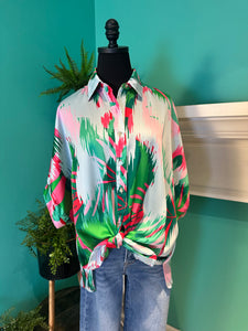 Arizona Oversized Buttondown Tunic