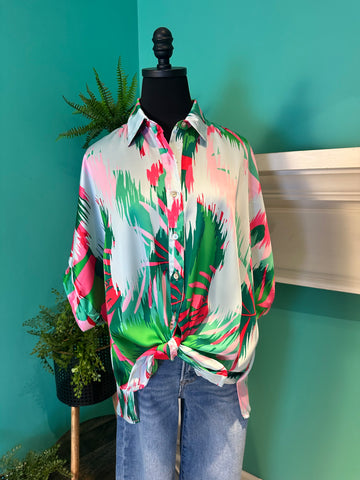 Arizona Oversized Buttondown Tunic