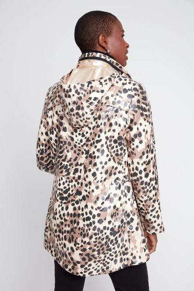 Renuar Leopard Raincoat