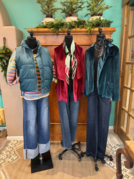 The Velvet Button Blazer