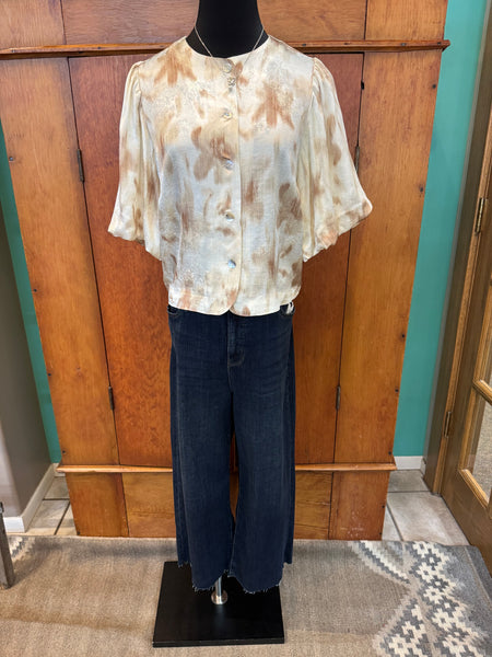 Esqualo Balloon Sleeve Blouse