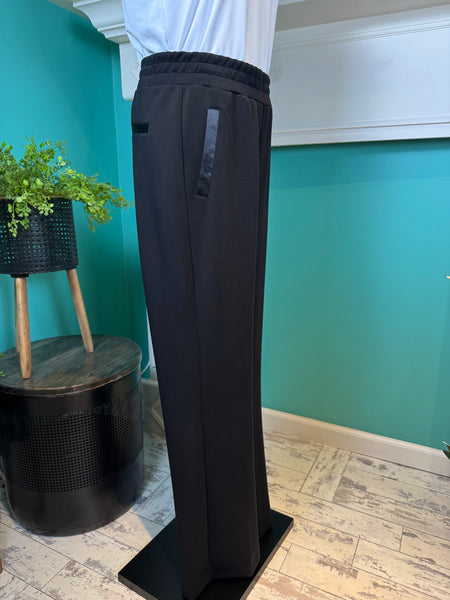 Esqualo Modal Wide Leg Trouser