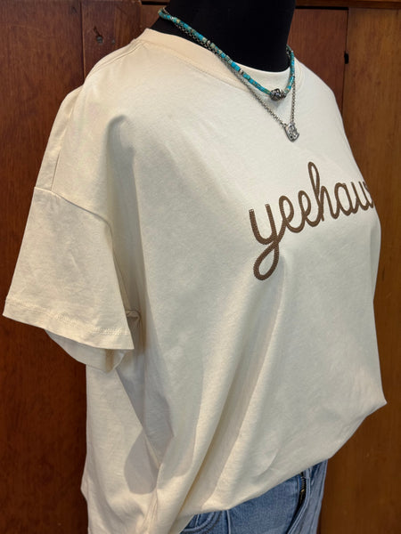 Wishlist The Yeehaw Stitched Tee