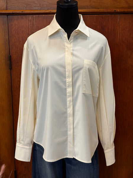 Etta Pleated Balloon Sleeve Shirt