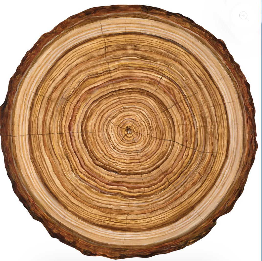 Hester & Cook Die-Cut Wood Slice Placemat