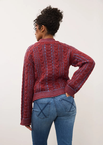 Long Sleeve Cable Sweater
