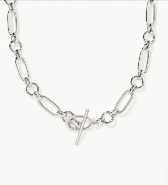 Kendra Scott Sylvia Metal Necklace in Gold & Silver