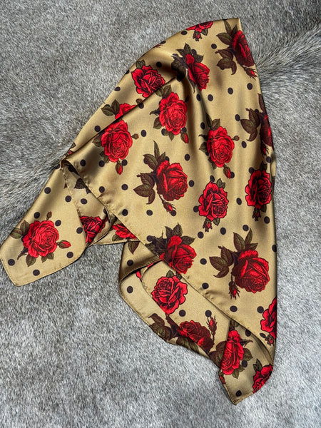 Honeysuckle Rose WildRag Scarf