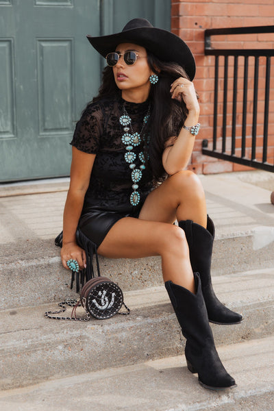 Rodeo Revival Fringe Short