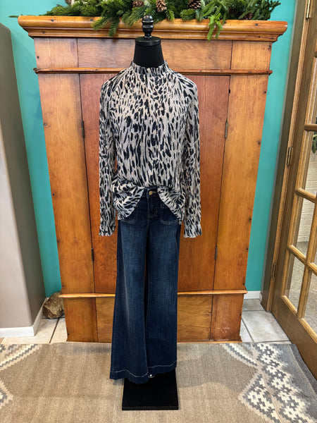 Joseph Ribkoff Animal Print Top